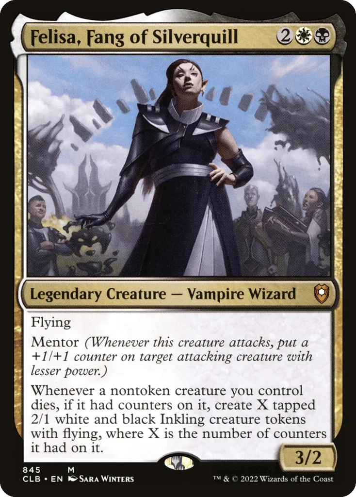 Felisa, Fang of Silverquill · Commander Legends: Battle for Baldur's Gate