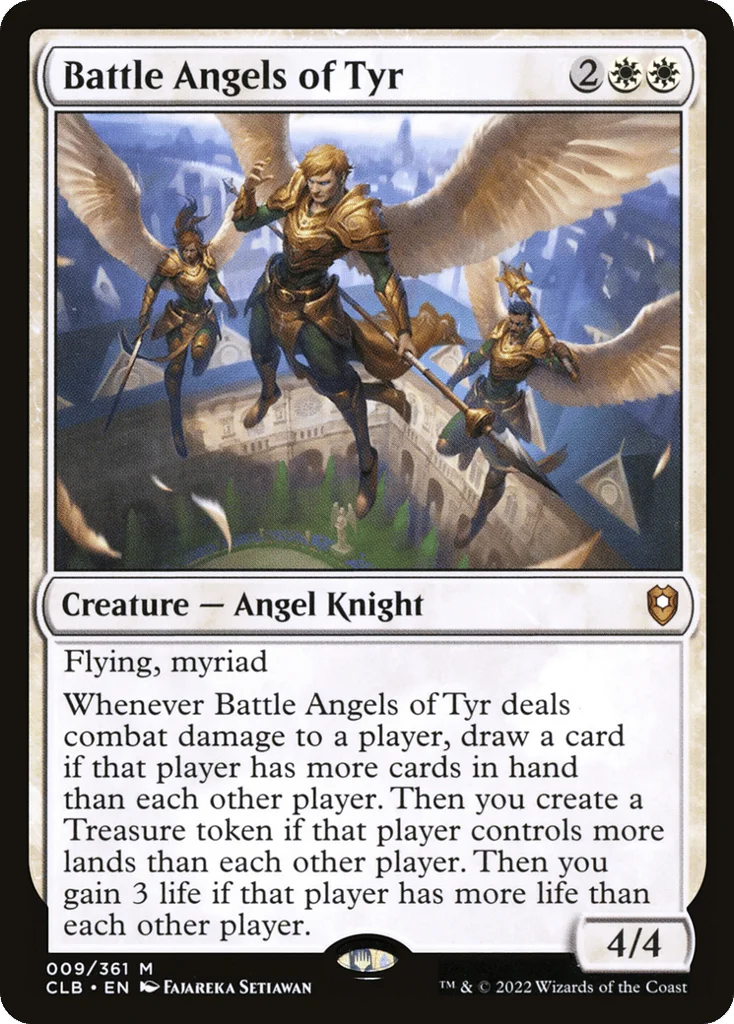 Battle Angels of Tyr · Commander Legends: Battle for Baldur's Gate