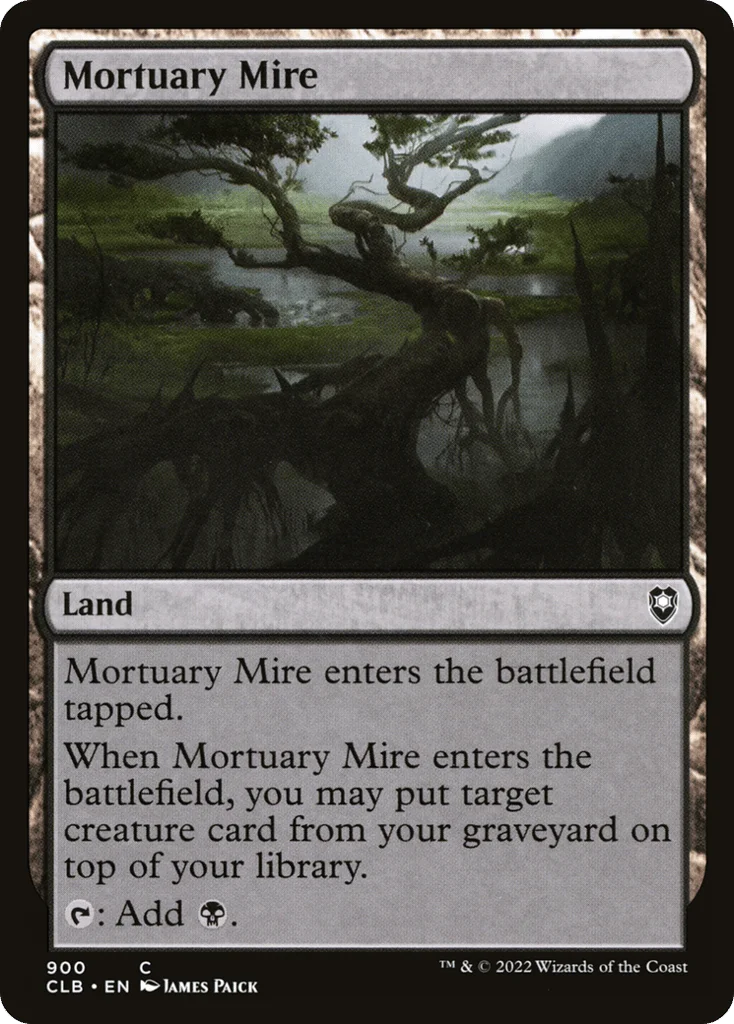 Mortuary Mire · Commander Legends: Battle for Baldur's Gate