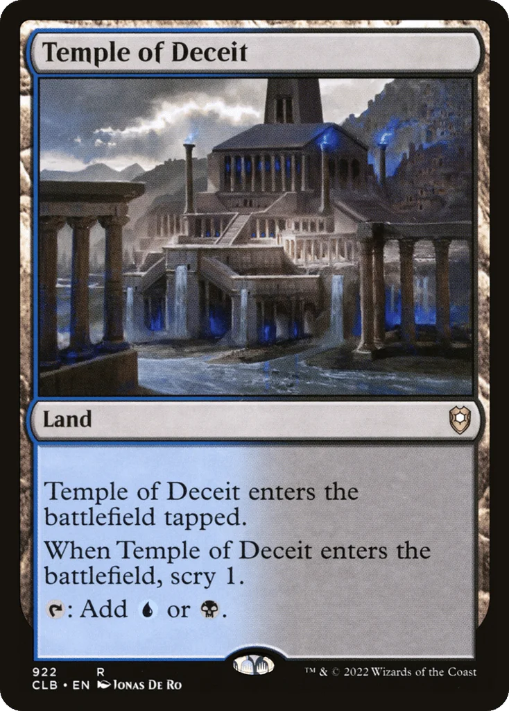 Temple of Deceit · Commander Legends: Battle for Baldur's Gate