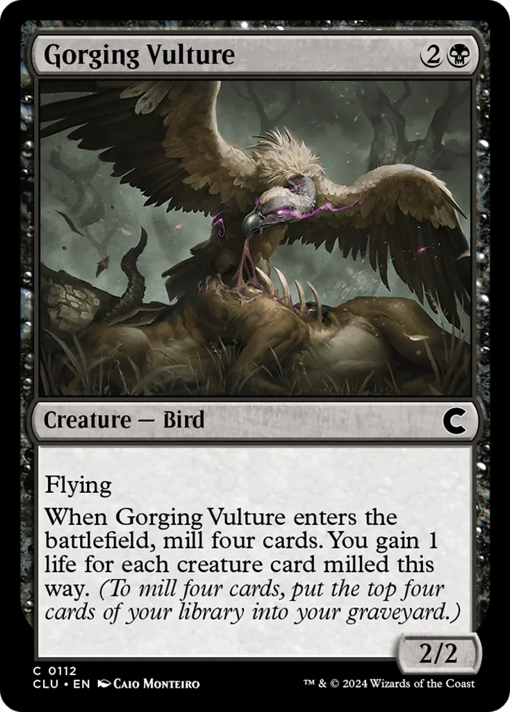 Gorging Vulture · Ravnica: Clue Edition