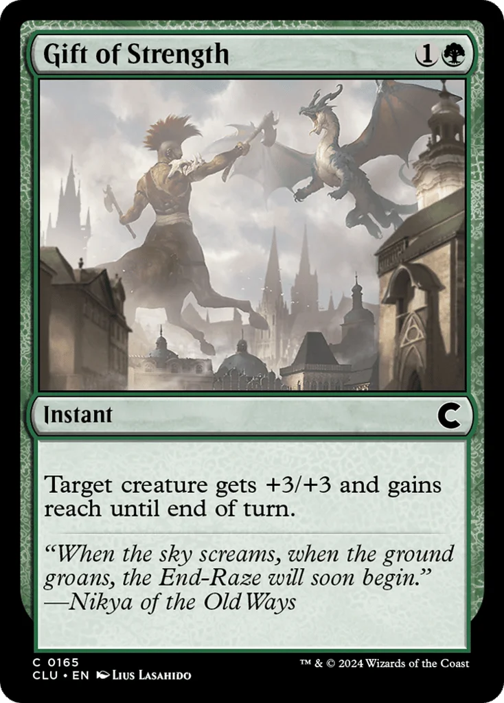 Gift of Strength · Ravnica: Clue Edition