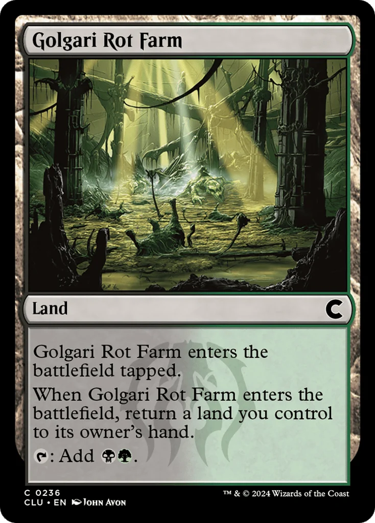 Golgari Rot Farm · Ravnica: Clue Edition