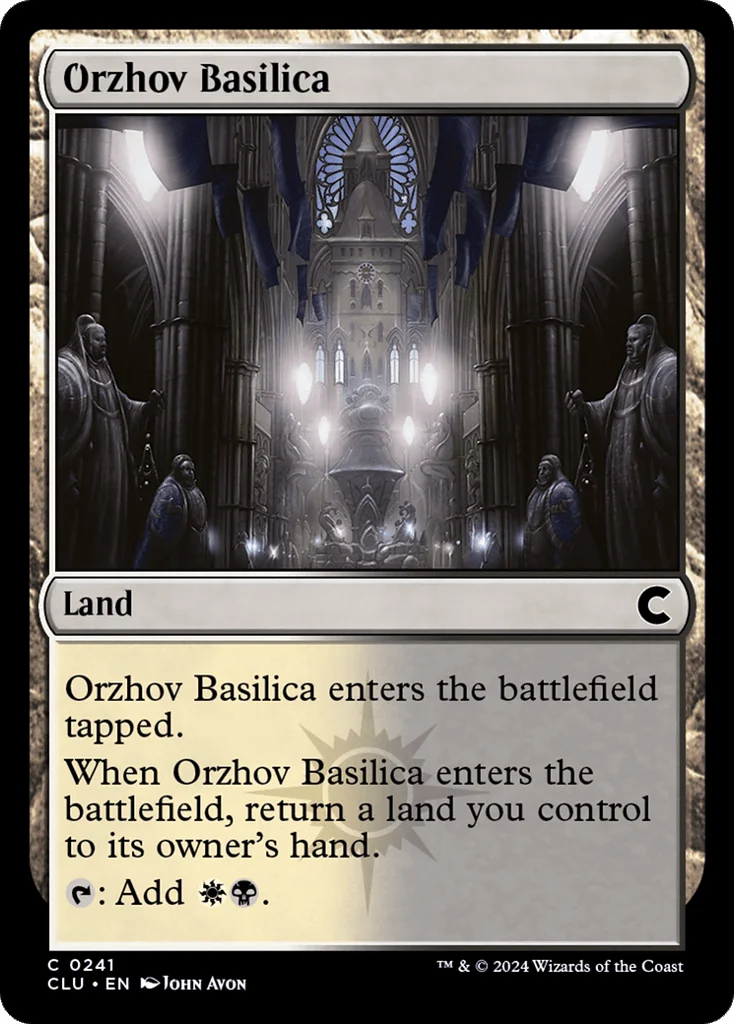 Orzhov Basilica · Ravnica: Clue Edition