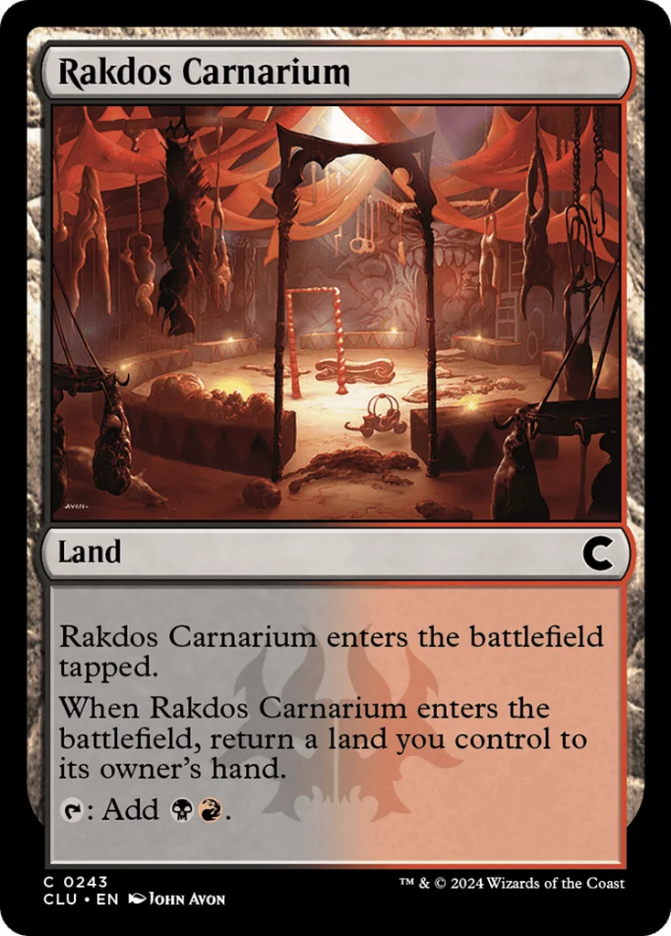 Rakdos Carnarium · Ravnica: Clue Edition