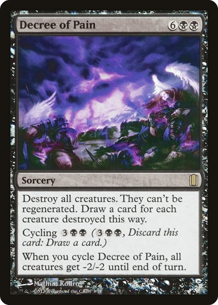 Decree of Pain · Commander's Arsenal