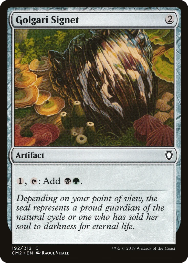 Golgari Signet · Commander Anthology Volume II