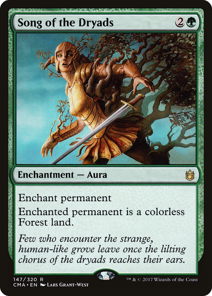 Song of the Dryads · Commander Anthology