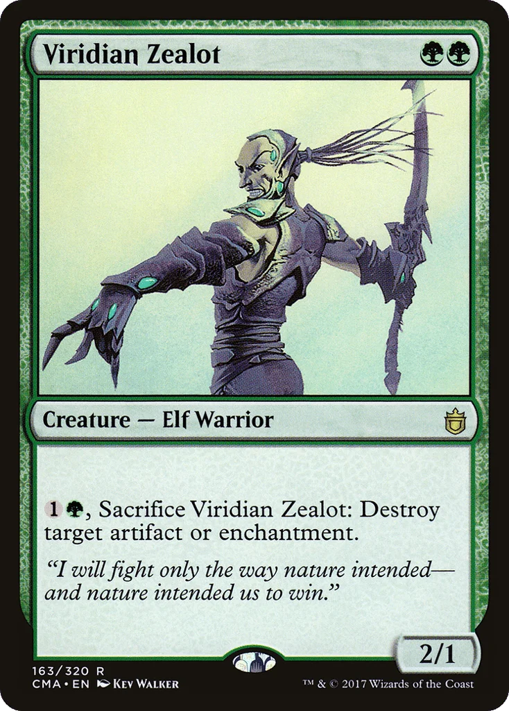 Viridian Zealot · Commander Anthology