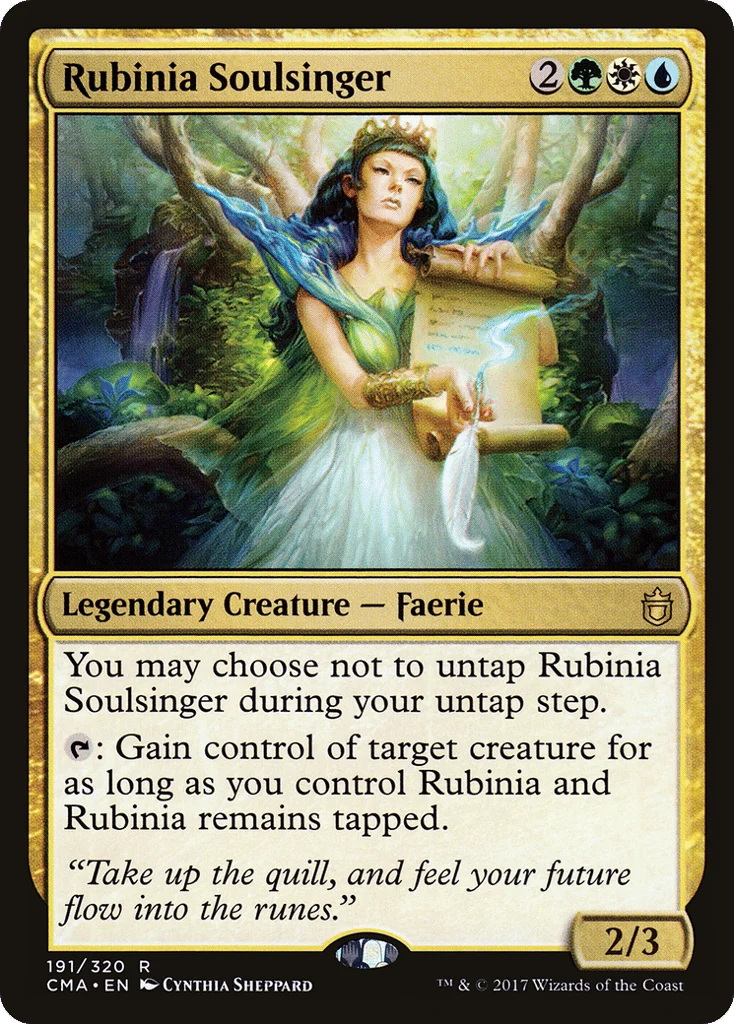 Rubinia Soulsinger · Commander Anthology
