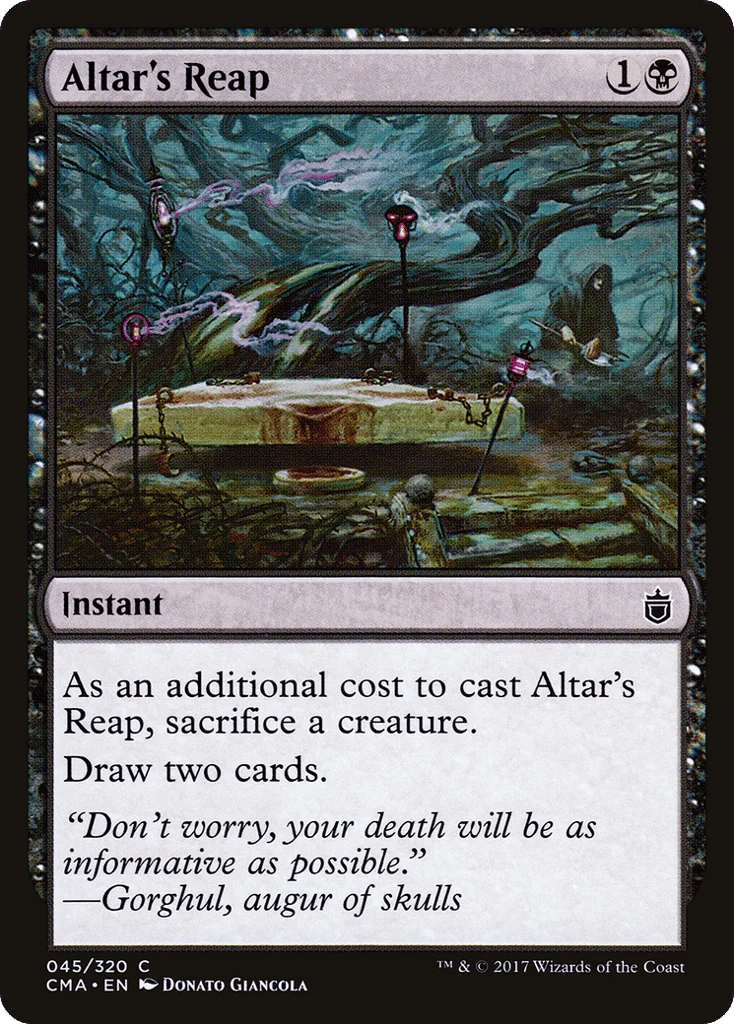 Altar's Reap · Commander Anthology