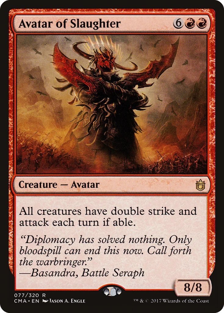Avatar of Slaughter · Commander Anthology