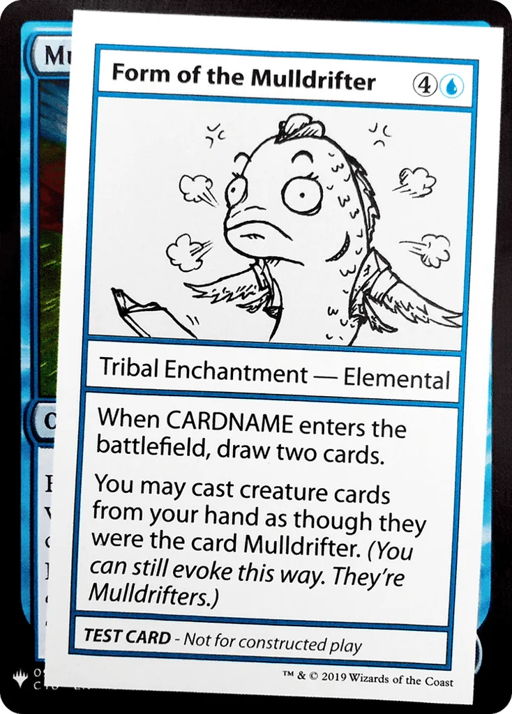 Form of the Mulldrifter · Mystery Booster Playtest Cards 2019