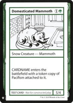 Domesticated Mammoth