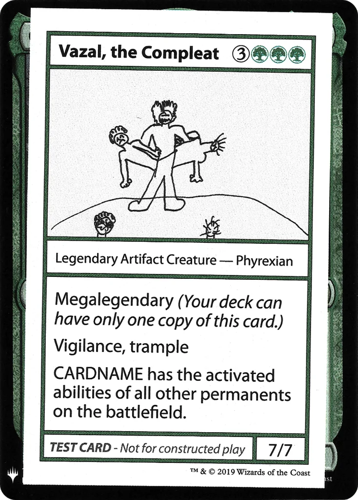 Vazal, the Compleat · Mystery Booster Playtest Cards 2019
