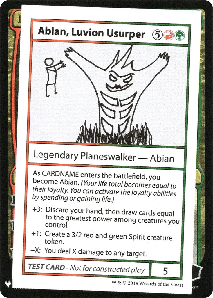 Abian, Luvion Usurper · Mystery Booster Playtest Cards 2019