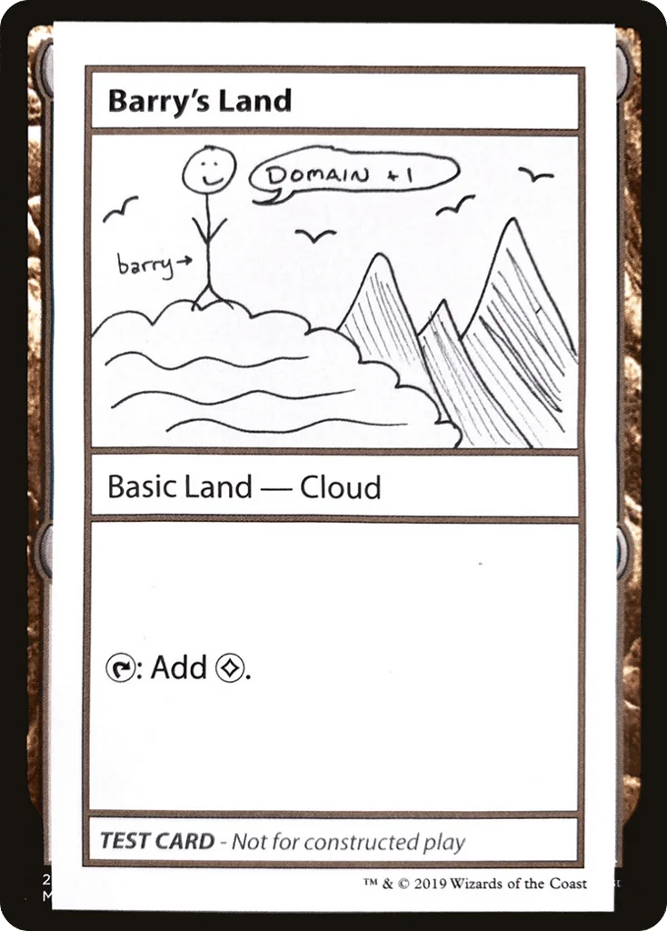 Barry's Land · Mystery Booster Playtest Cards 2021