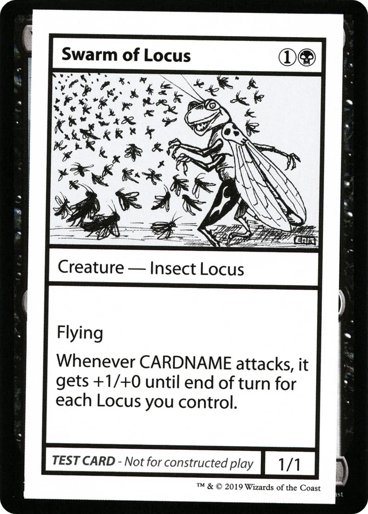 Swarm of Locus · Mystery Booster Playtest Cards 2021