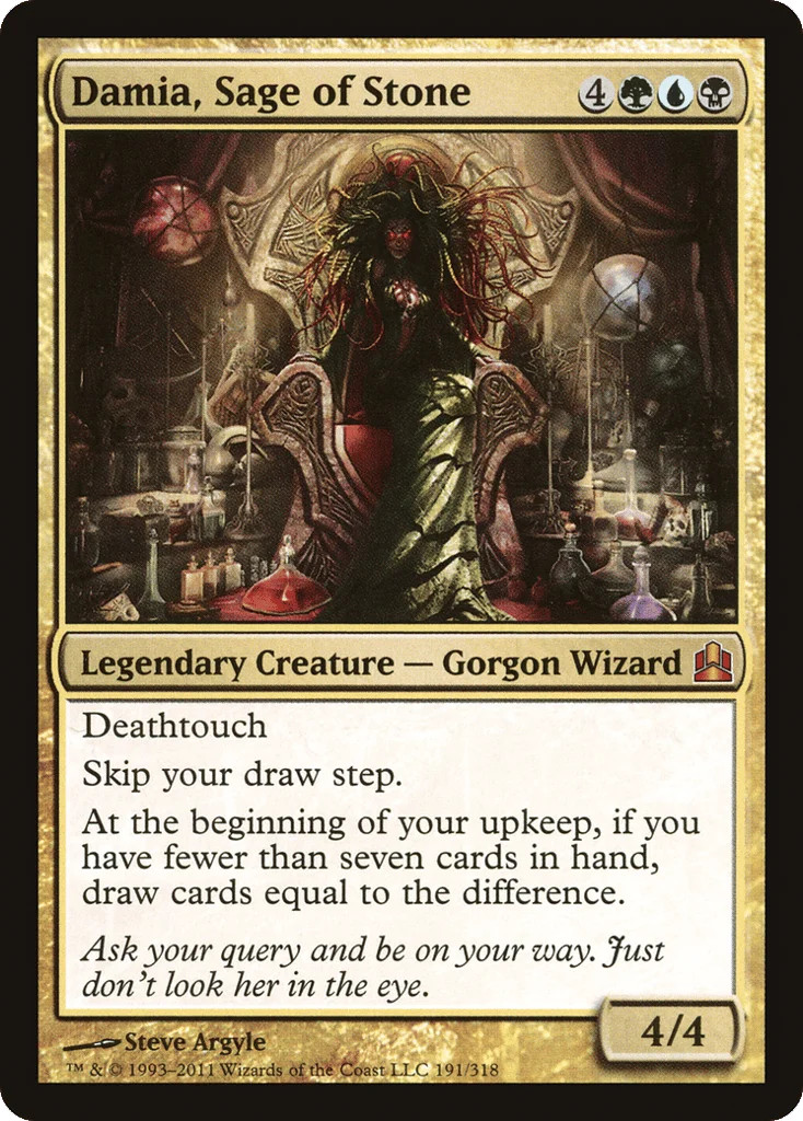 Damia, Sage of Stone · Commander 2011