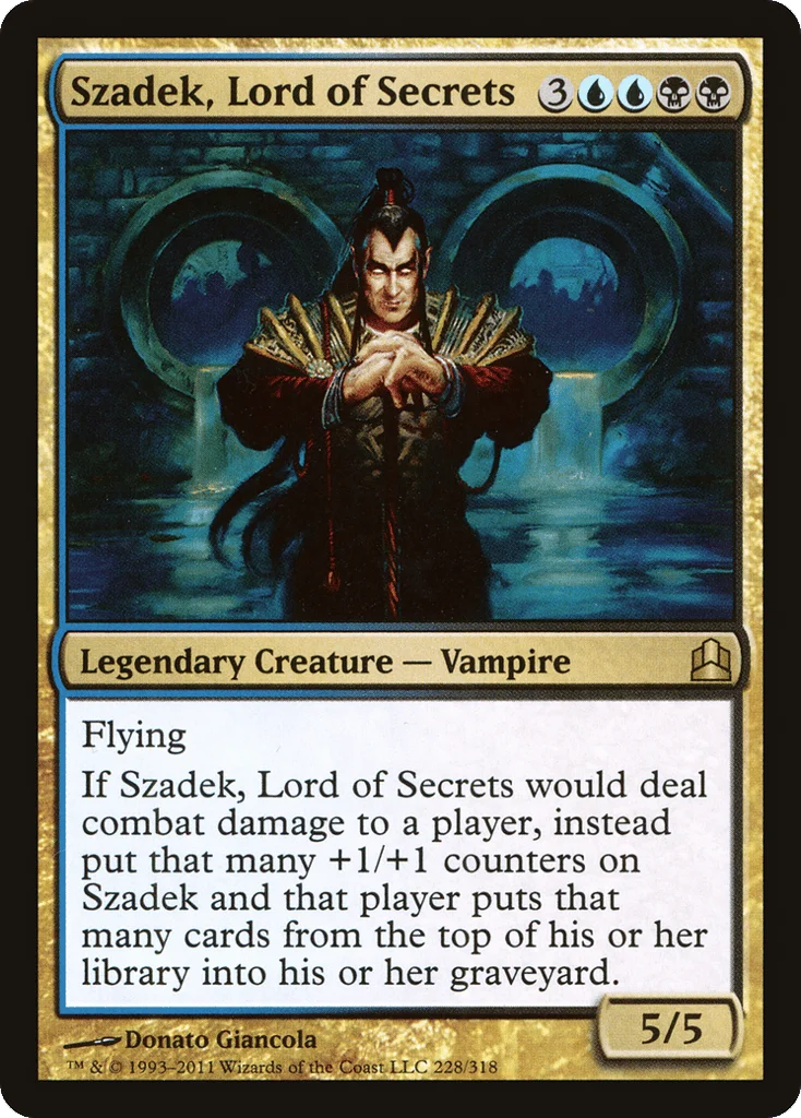Szadek, Lord of Secrets · Commander 2011