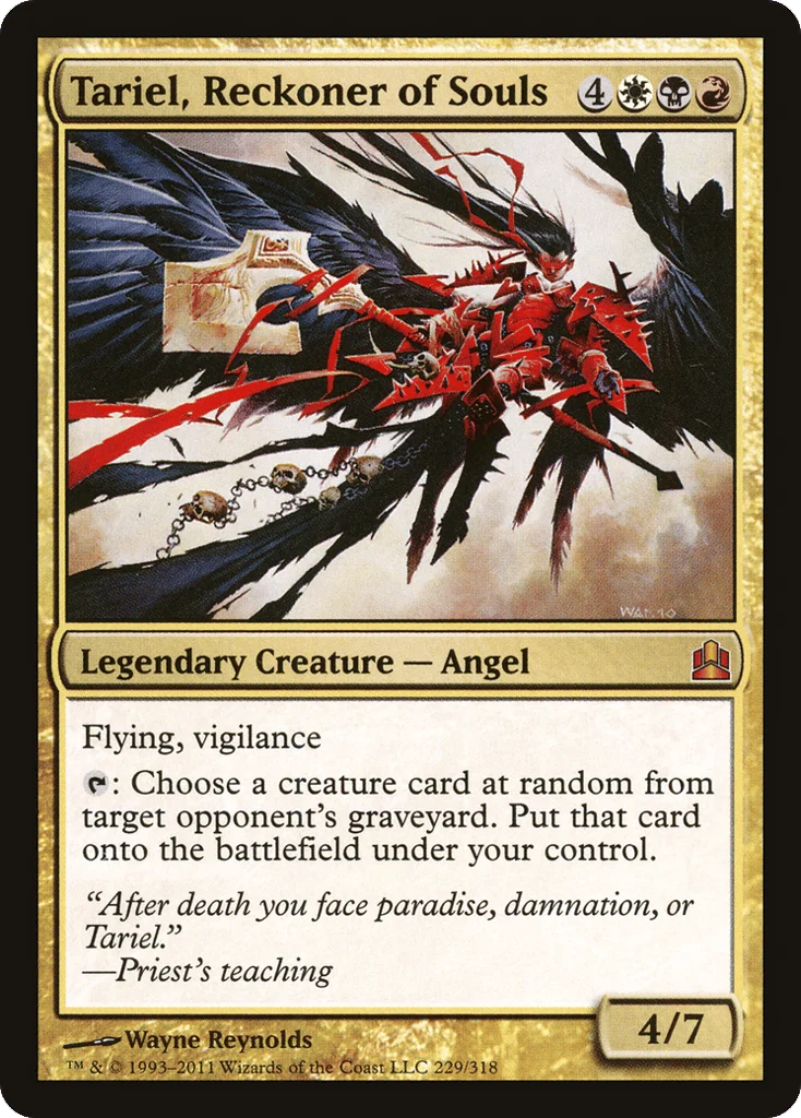 Tariel, Reckoner of Souls · Commander 2011