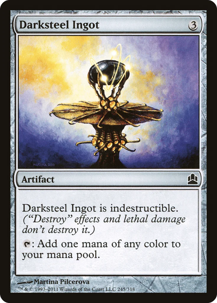 Darksteel Ingot · Commander 2011
