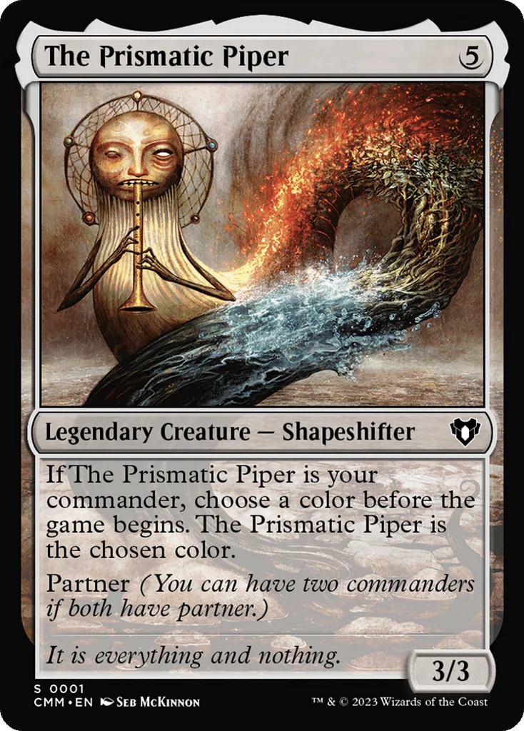 The Prismatic Piper · Commander Masters