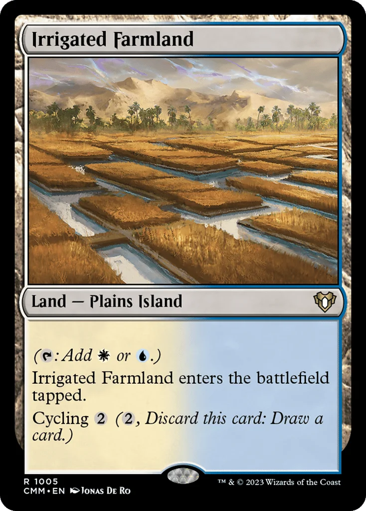 Irrigated Farmland · Commander Masters