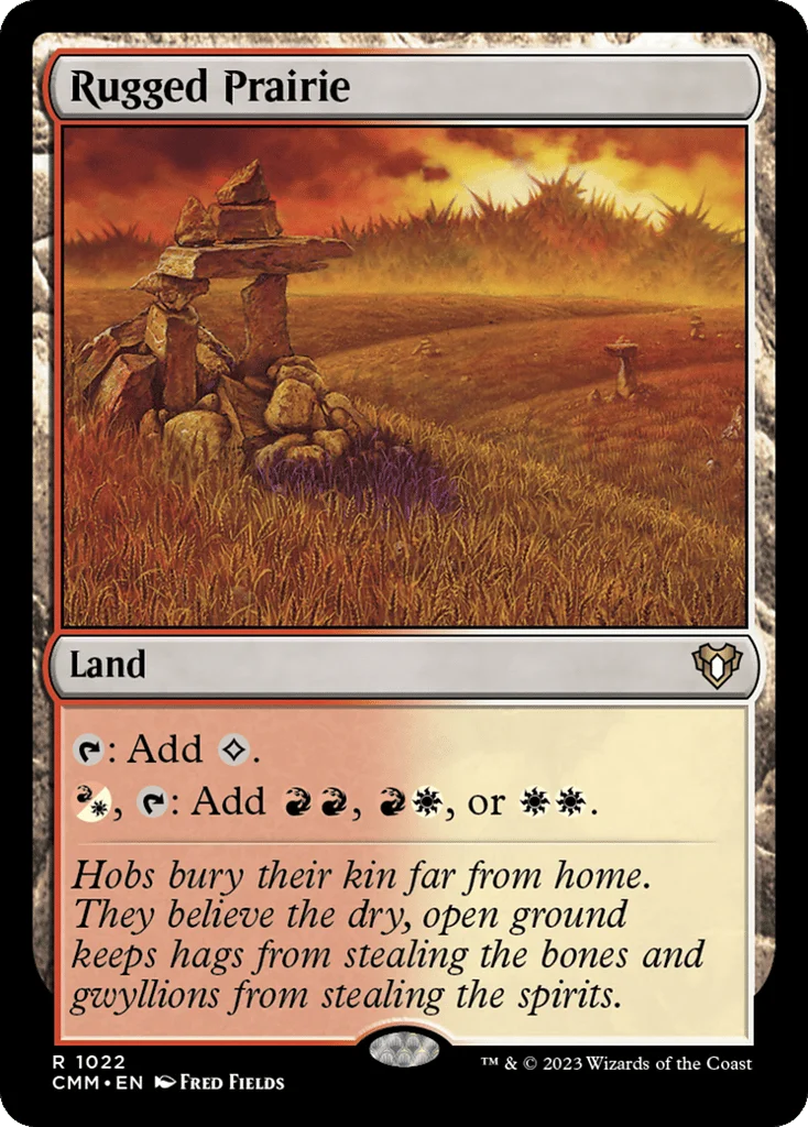 Rugged Prairie · Commander Masters