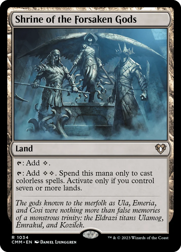Shrine of the Forsaken Gods · Commander Masters