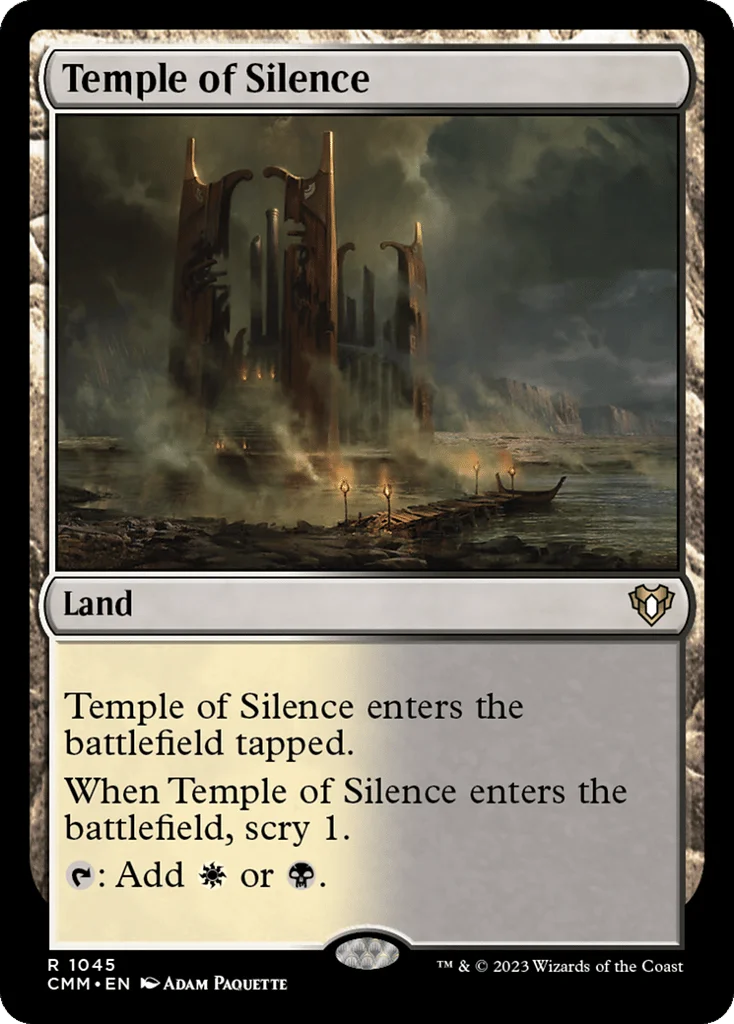 Temple of Silence · Commander Masters