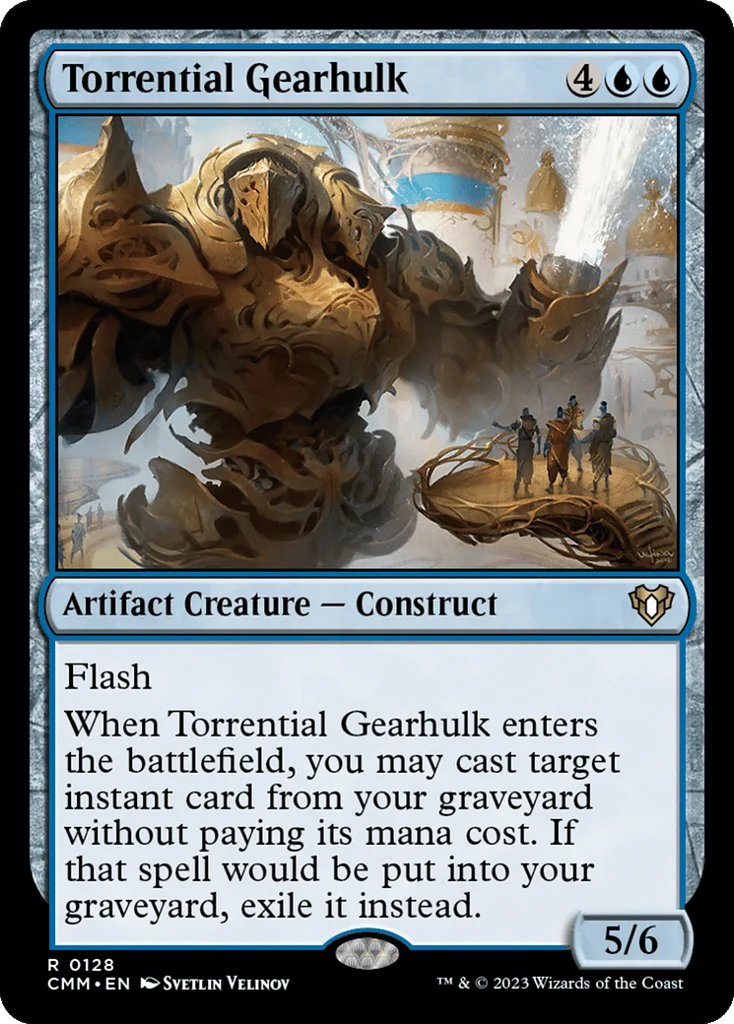 Torrential Gearhulk · Commander Masters