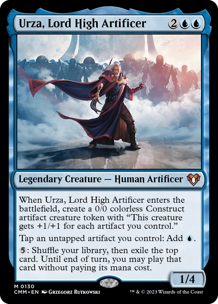 Urza, Lord High Artificer · Commander Masters