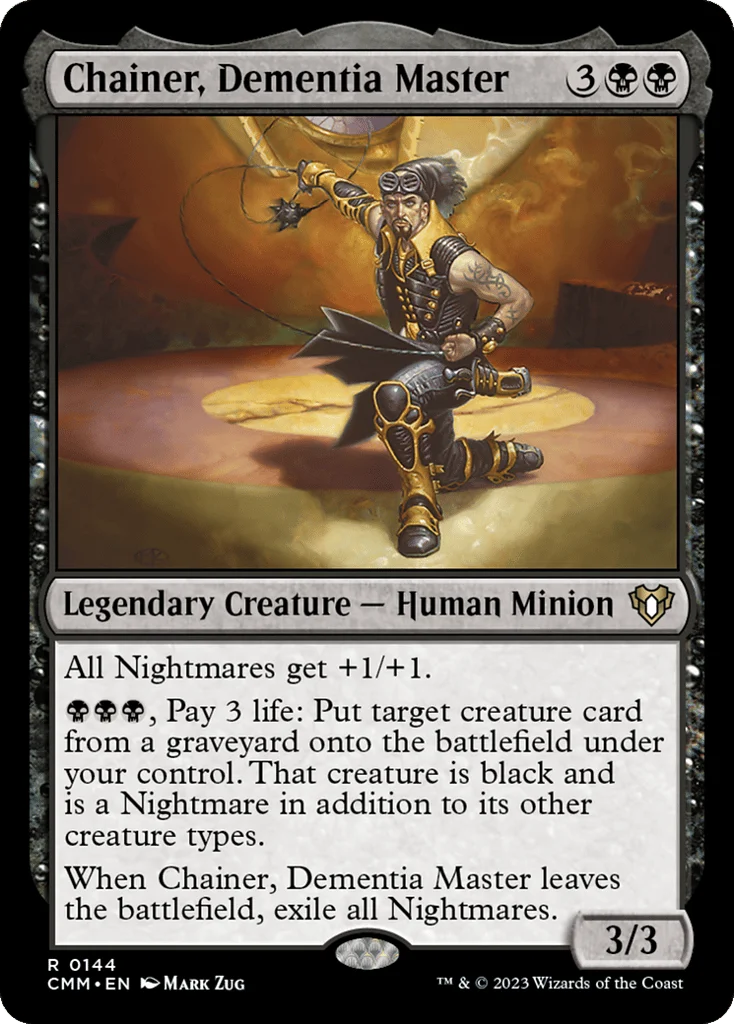 Chainer, Dementia Master · Commander Masters