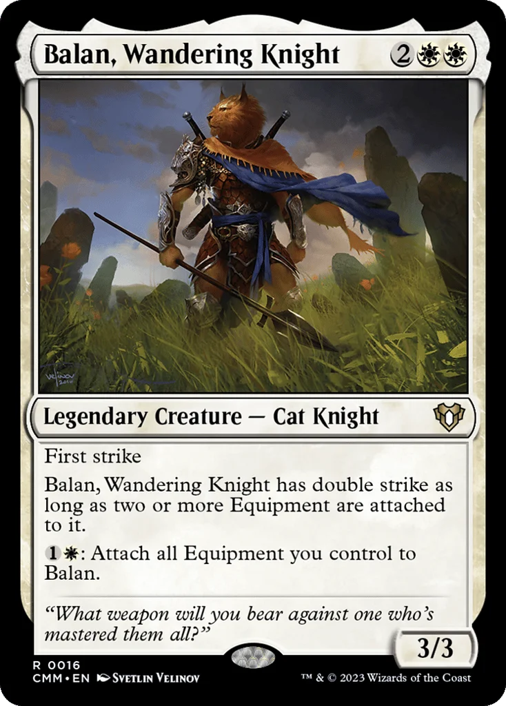 Balan, Wandering Knight · Commander Masters