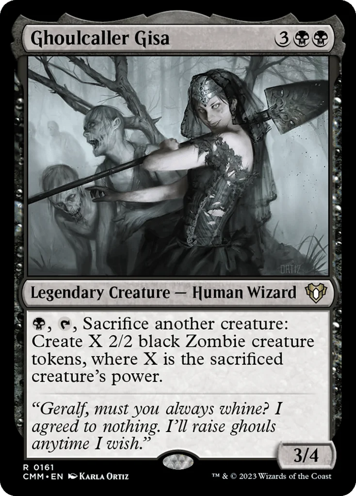 Ghoulcaller Gisa · Commander Masters