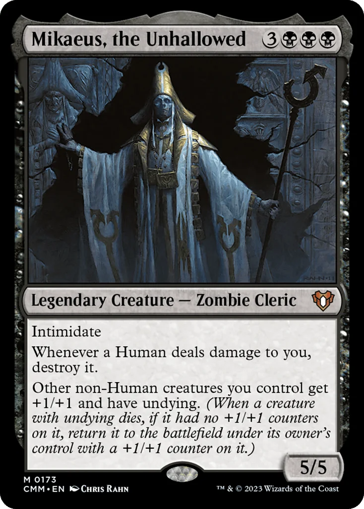 Mikaeus, the Unhallowed · Commander Masters