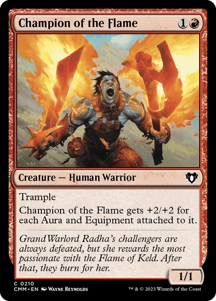 Champion of the Flame · Commander Masters