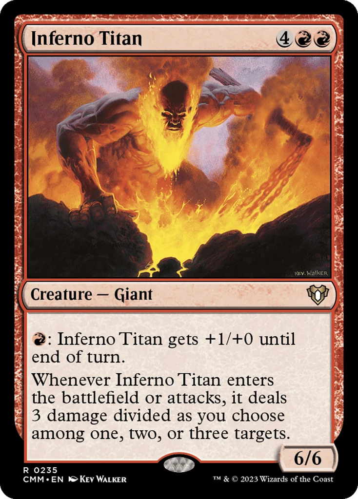Inferno Titan · Commander Masters