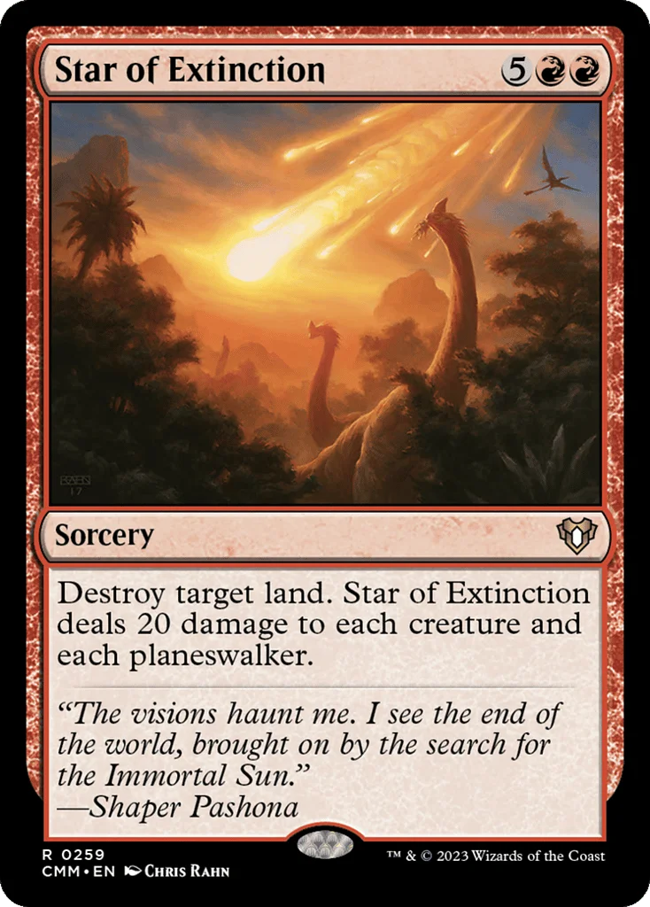 Star of Extinction · Commander Masters