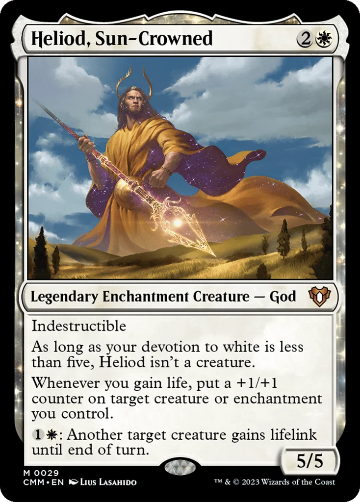 Heliod, Sun-Crowned · Commander Masters