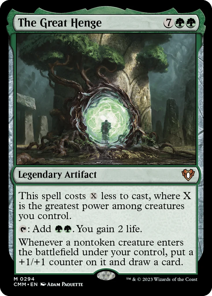 The Great Henge · Commander Masters