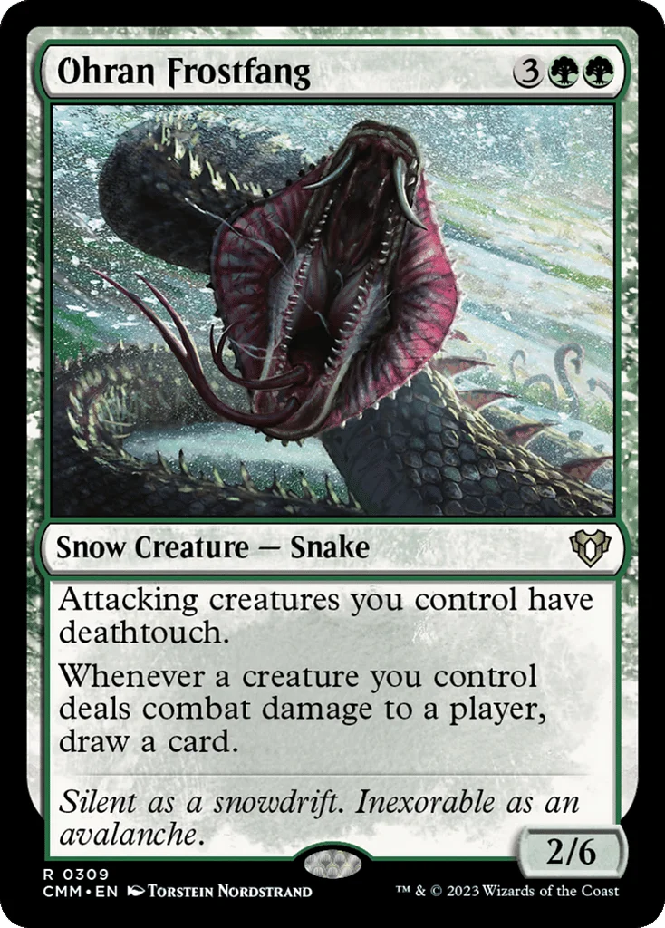 Ohran Frostfang · Commander Masters