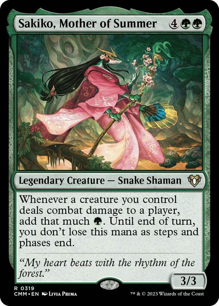 Sakiko, Mother of Summer · Commander Masters