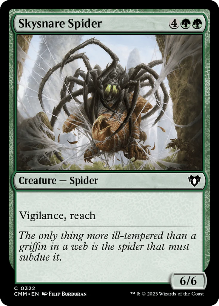 Skysnare Spider · Commander Masters