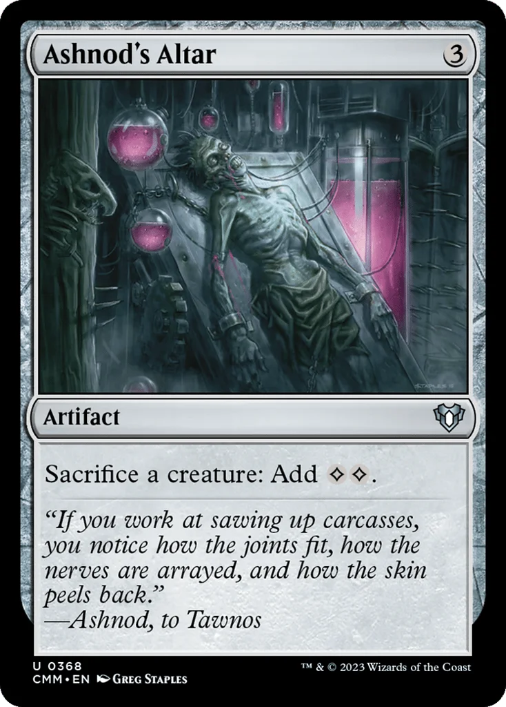 Ashnod's Altar · Commander Masters