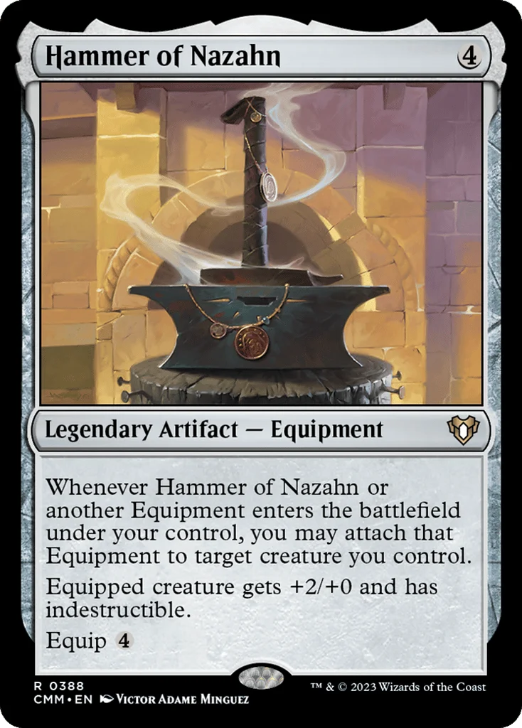 Hammer of Nazahn · Commander Masters