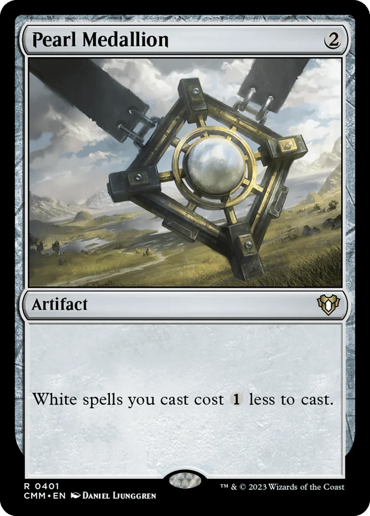 Pearl Medallion · Commander Masters