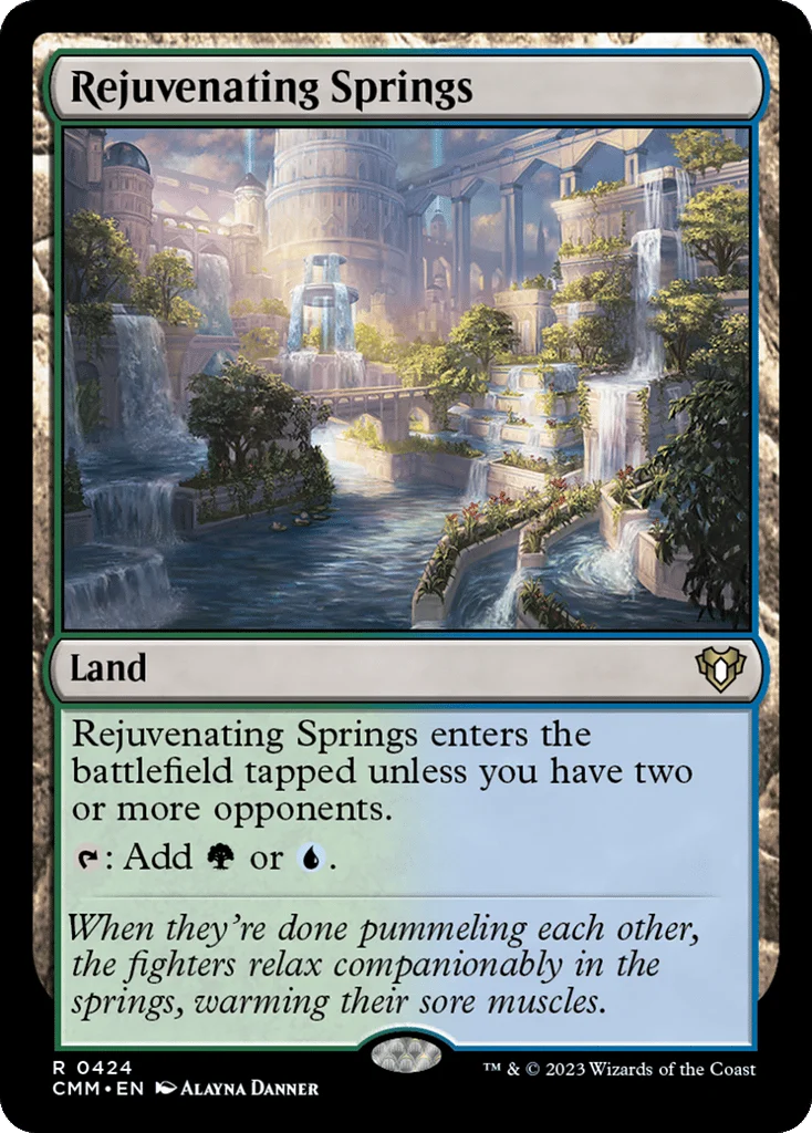 Rejuvenating Springs · Commander Masters