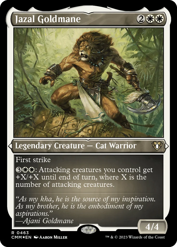 Jazal Goldmane · Commander Masters